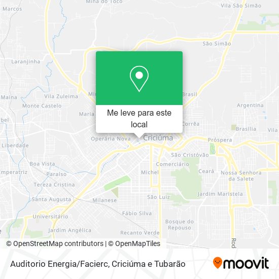 Auditorio Energia/Facierc mapa
