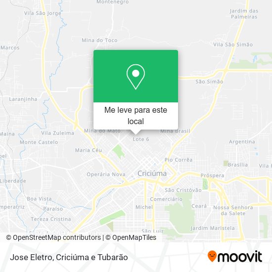 Jose Eletro mapa