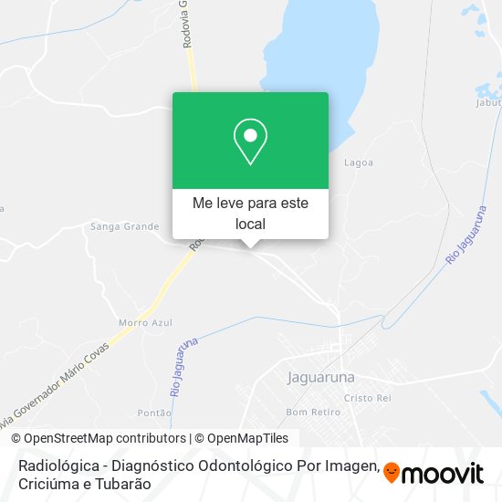 Radiológica - Diagnóstico Odontológico Por Imagen mapa