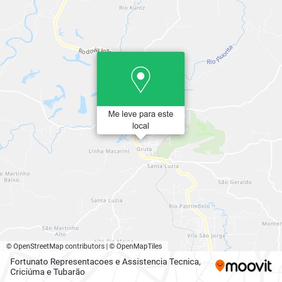 Fortunato Representacoes e Assistencia Tecnica mapa