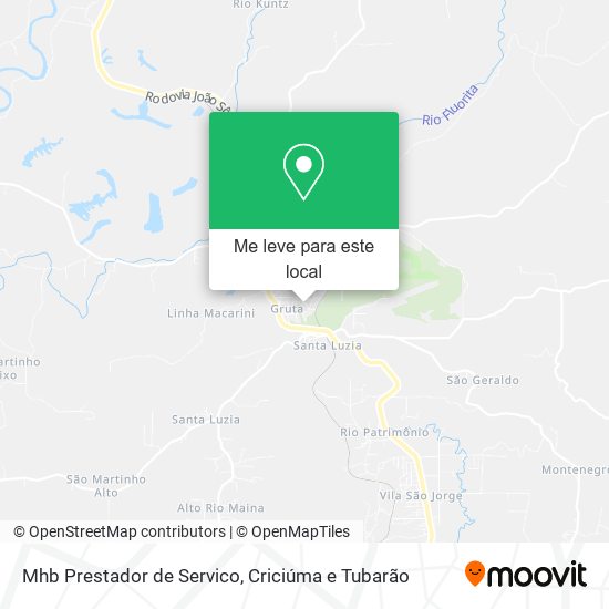 Mhb Prestador de Servico mapa