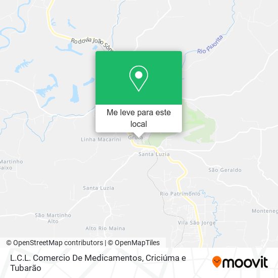 L.C.L. Comercio De Medicamentos mapa