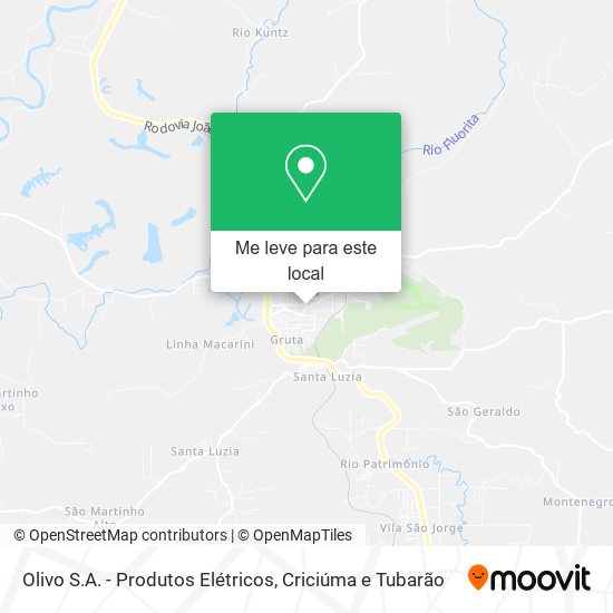 Olivo S.A. - Produtos Elétricos mapa