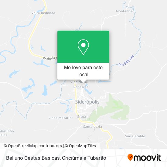 Belluno Cestas Basicas mapa