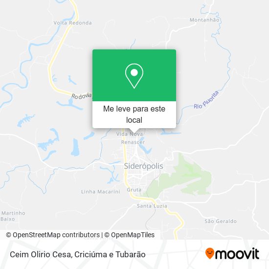 Ceim Olirio Cesa mapa