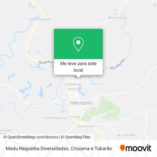 Madu Neguinha Diversidades mapa