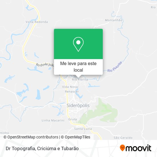 Dr Topografia mapa