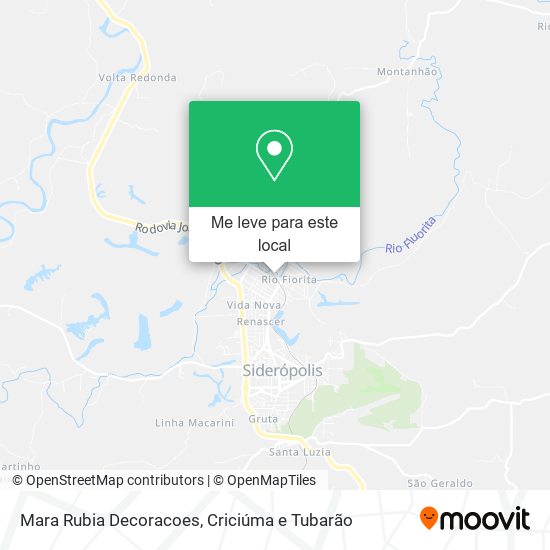 Mara Rubia Decoracoes mapa