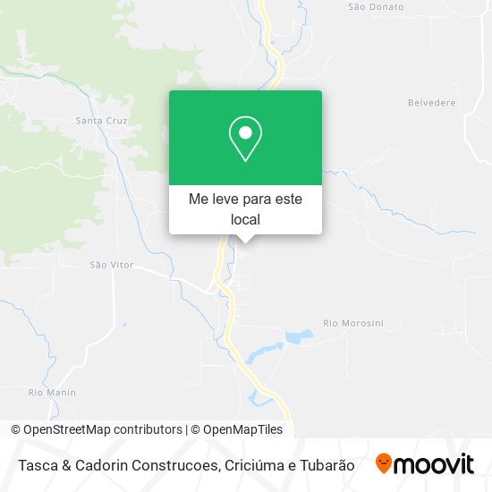 Tasca & Cadorin Construcoes mapa