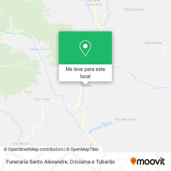 Funeraria Santo Alexandre mapa