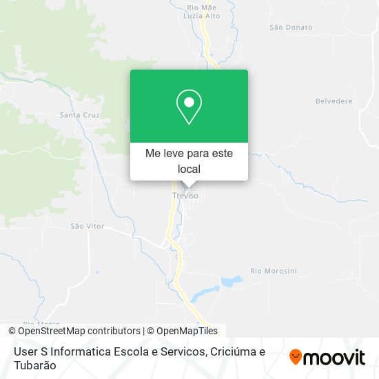 User S Informatica Escola e Servicos mapa