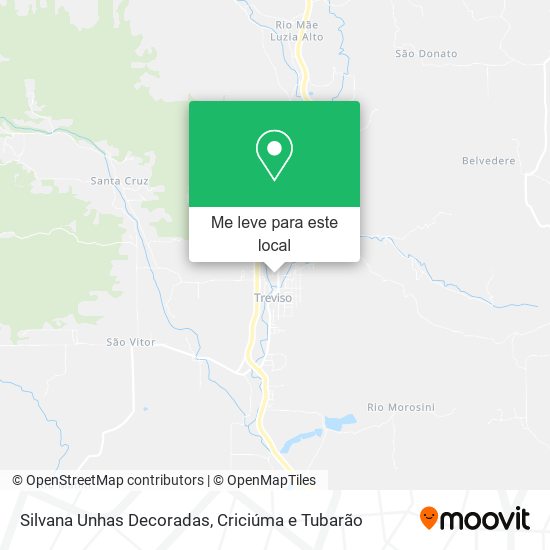 Silvana Unhas Decoradas mapa