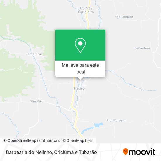 Barbearia do Nelinho mapa