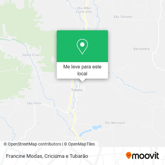 Francine Modas mapa