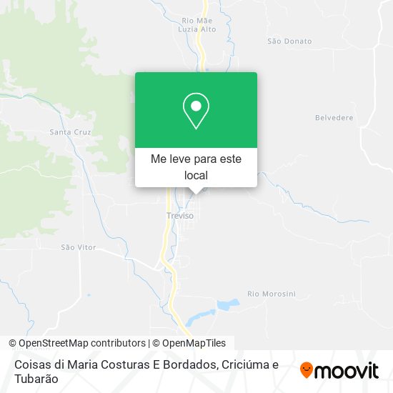 Coisas di Maria Costuras E Bordados mapa