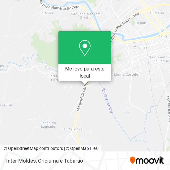 Inter Moldes mapa