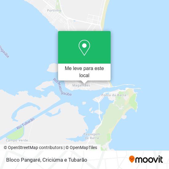 Bloco Pangaré mapa