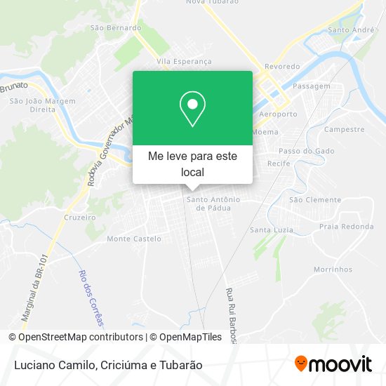 Luciano Camilo mapa