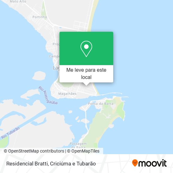Residencial Bratti mapa