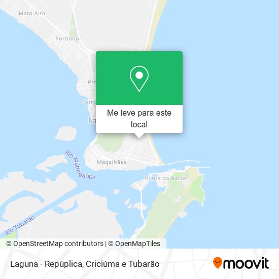 Laguna - Repúplica mapa