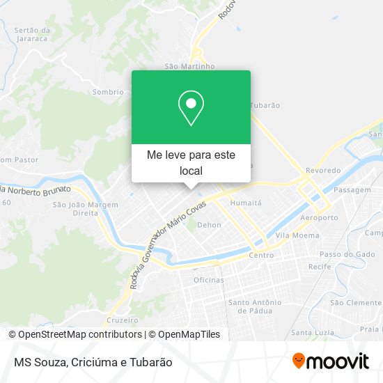 MS Souza mapa