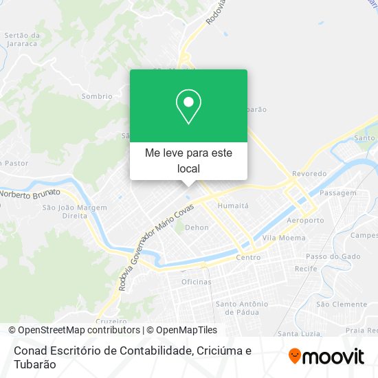 Conad Escritório de Contabilidade mapa