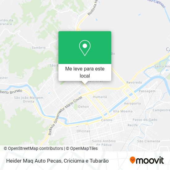 Heider Maq Auto Pecas mapa