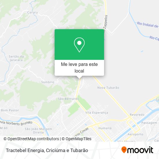 Tractebel Energia mapa