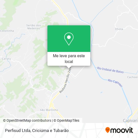 Perfisud Ltda mapa