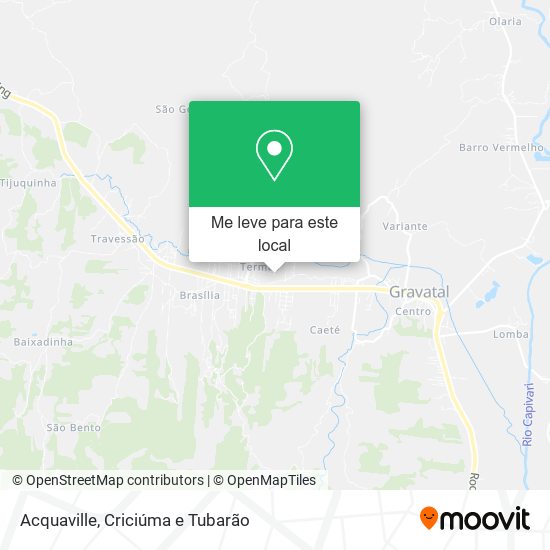 Acquaville mapa