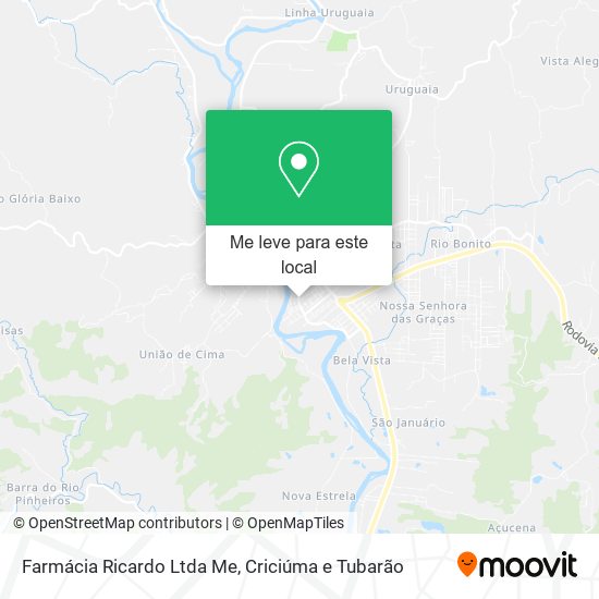 Farmácia Ricardo Ltda Me mapa