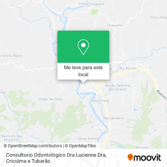 Consultorio Odontológico Dra Lucienne Dra mapa