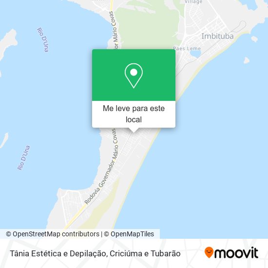 Tânia Estética e Depilação mapa