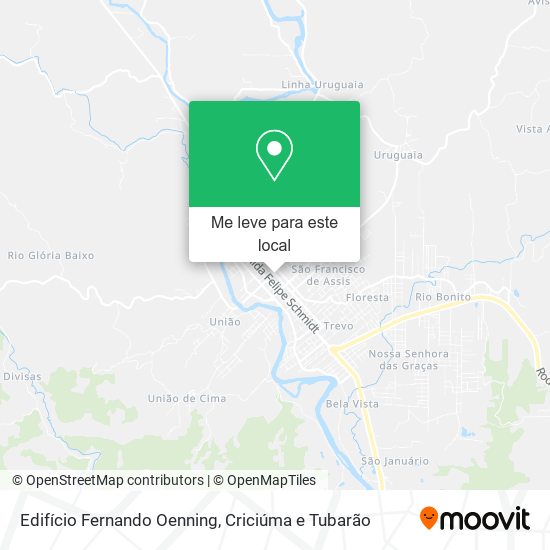 Edifício Fernando Oenning mapa