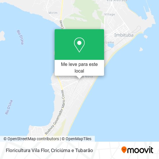 Floricultura Vila Flor mapa