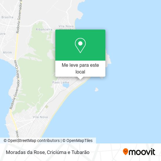 Moradas da Rose mapa