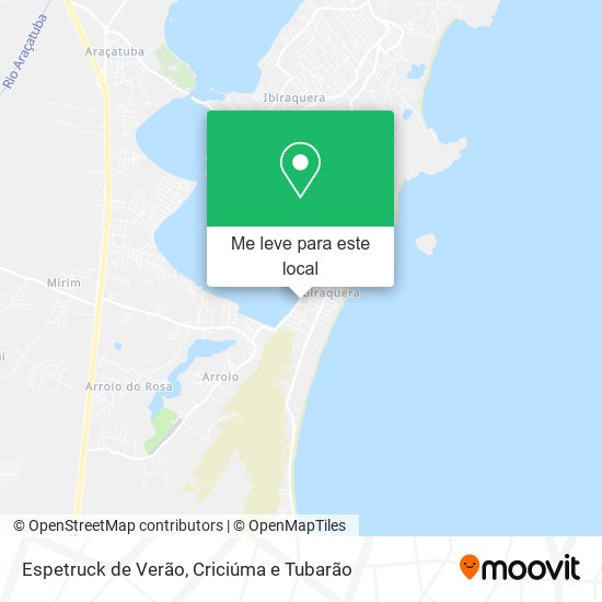 Espetruck de Verão mapa