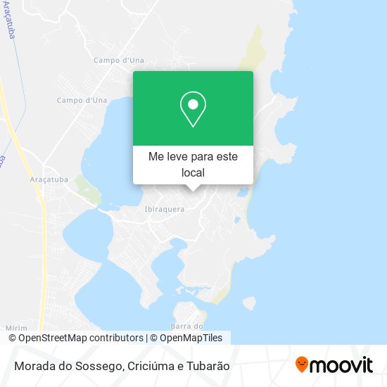 Morada do Sossego mapa