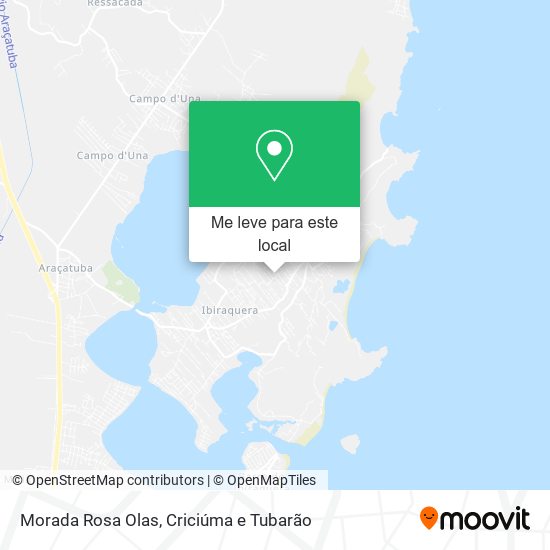 Morada Rosa Olas mapa