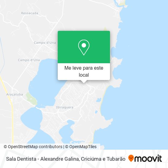 Sala Dentista - Alexandre Galina mapa