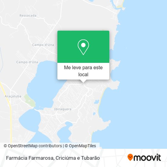 Farmácia Farmarosa mapa