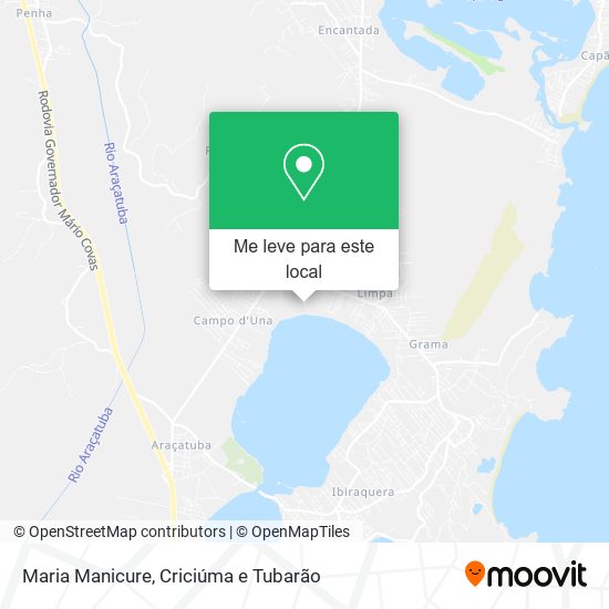 Maria Manicure mapa