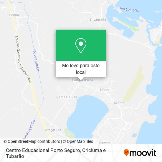 Centro Educacional Porto Seguro mapa
