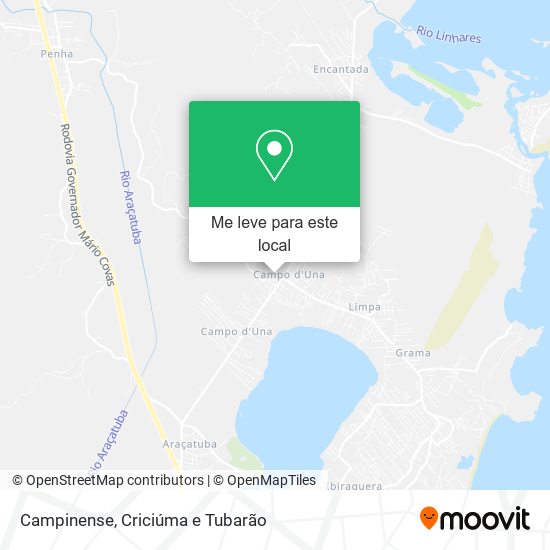 Campinense mapa
