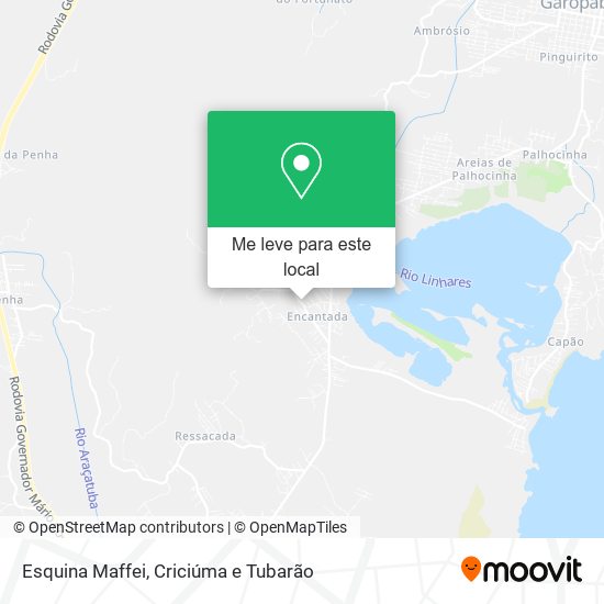 Esquina Maffei mapa