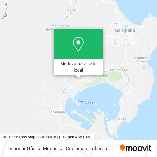 Tecnocar Oficina Mecânica mapa