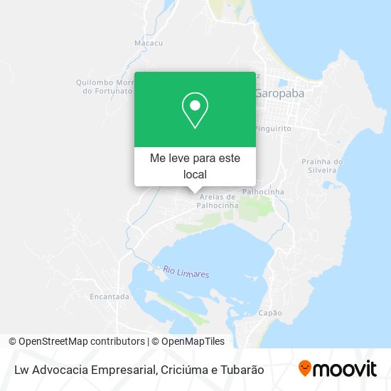 Lw Advocacia Empresarial mapa