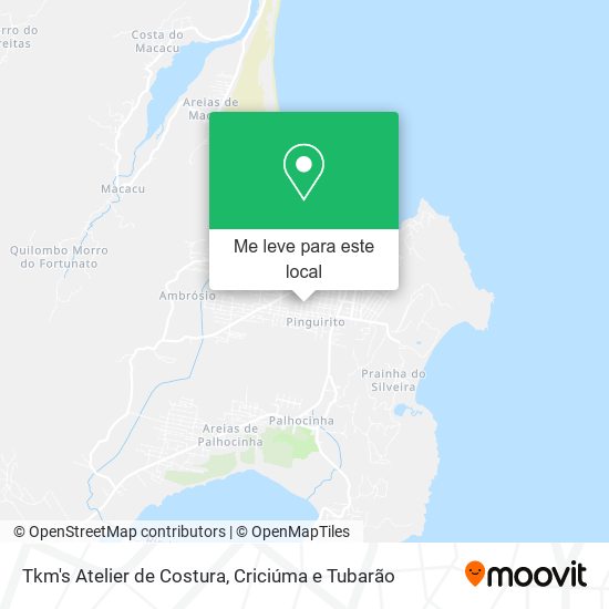 Tkm's Atelier de Costura mapa