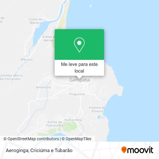 Aeroginga mapa