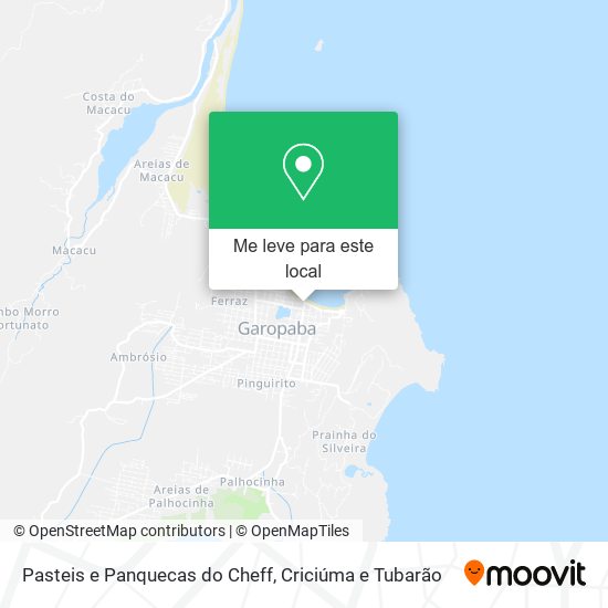 Pasteis e Panquecas do Cheff mapa